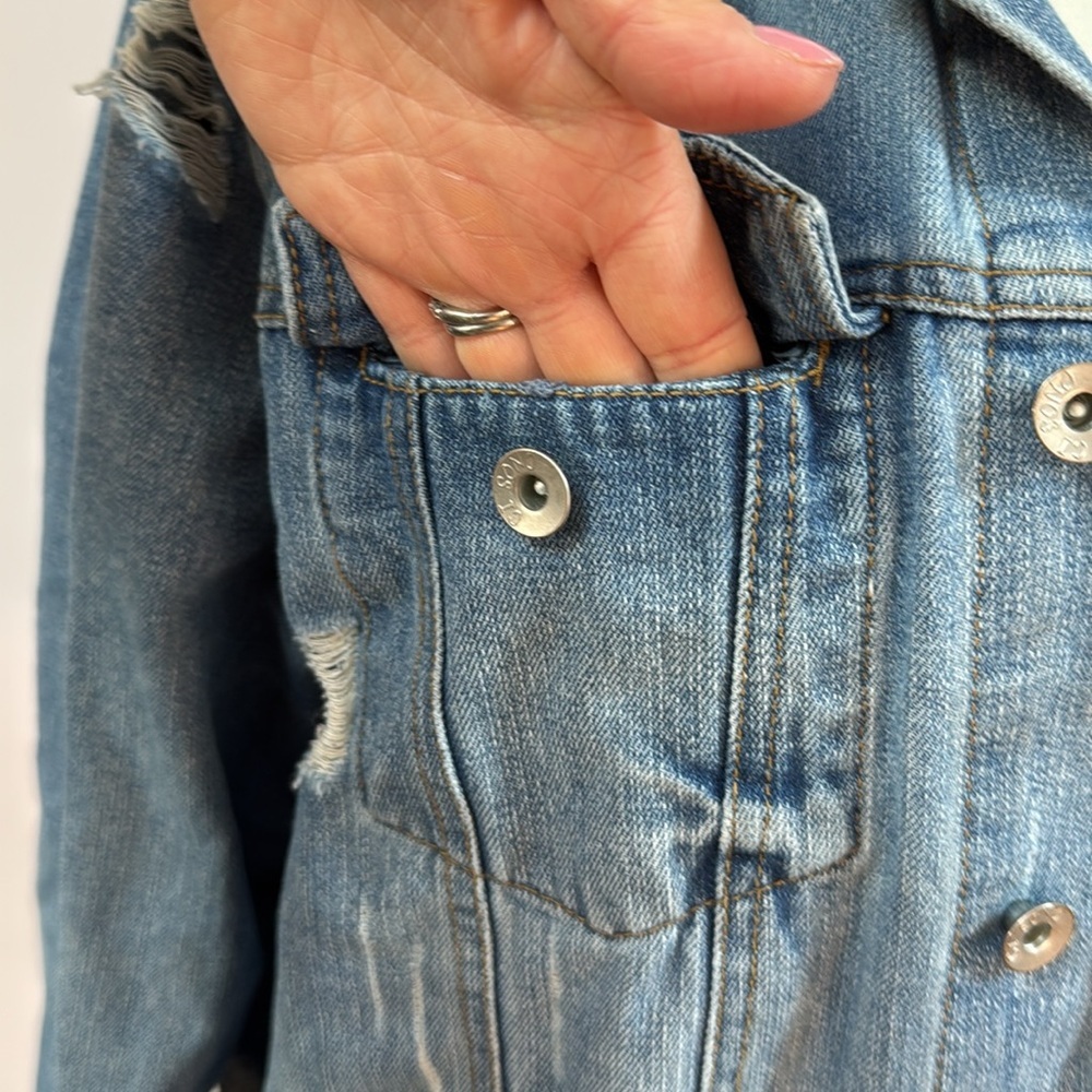 Ci Sono Denim Jacket size L - Picture 5 of 6